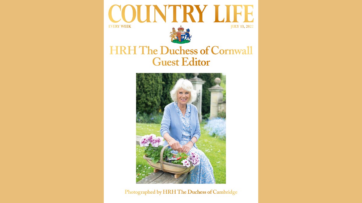 HRH The Duchess of Cornwall, guest edits Country Life to mark her 75th